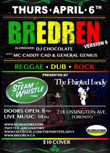 BREDREN VERSION 9 @ The Painted Lady