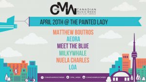 CMW Showcase April 20 @ The Painted Lady