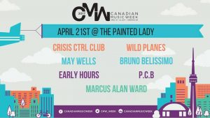 CMW Showcase April 21 @ The Painted Lady 