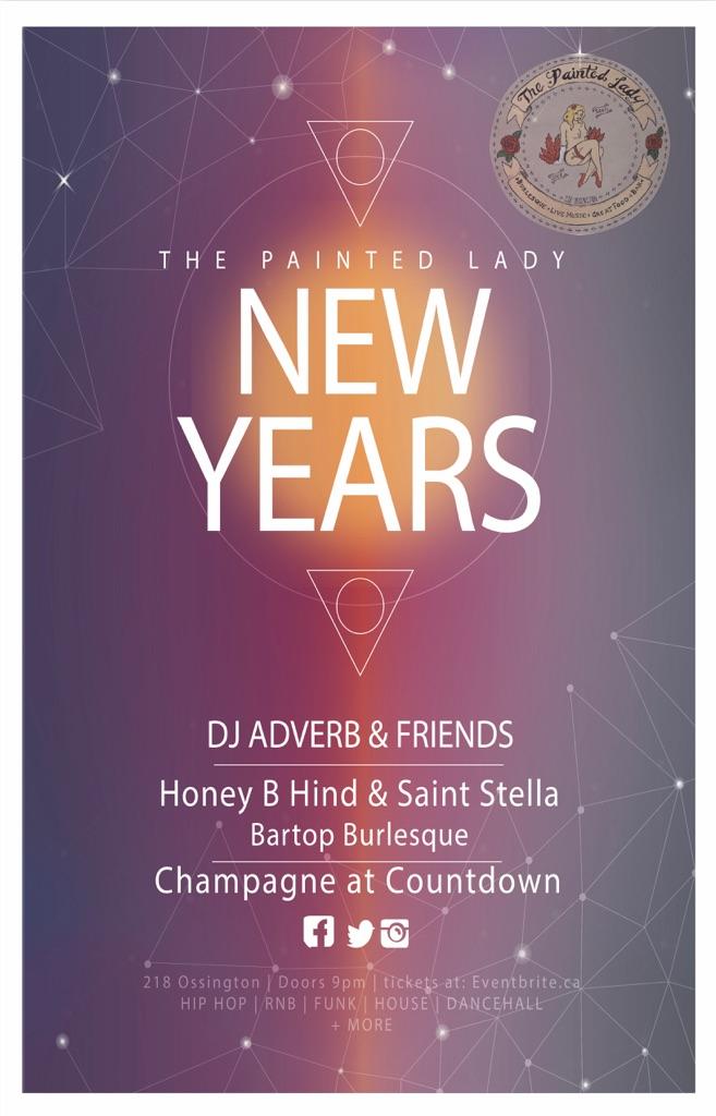 NEW YEAR'S EVE BASH at THE LADY!