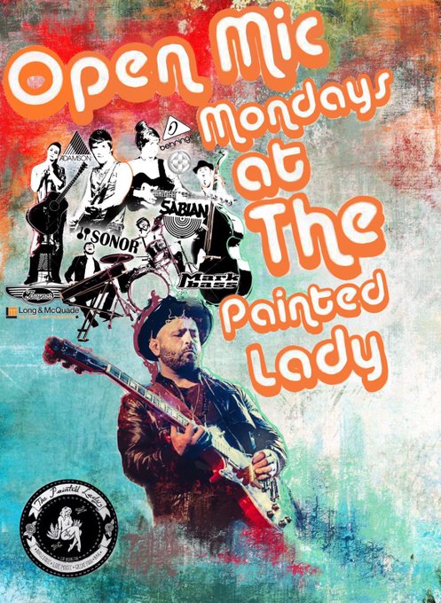 The Painted Lady's OPEN MIC MONDAYS