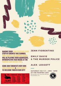Jenn Fiorentino / Emily Davis & The Murder Police / Alex Leggett