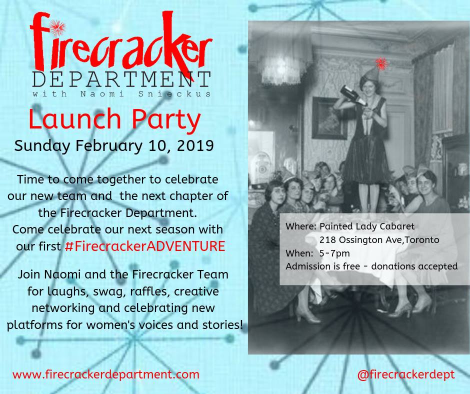 Firecracker Department Launch Party!