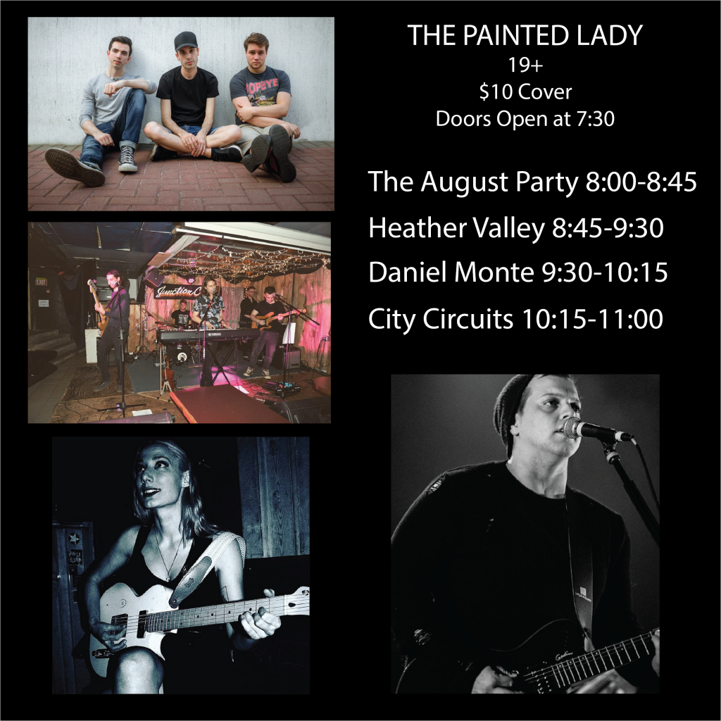 The August Party / Heather Valley / Daniel Monte / City Circuits