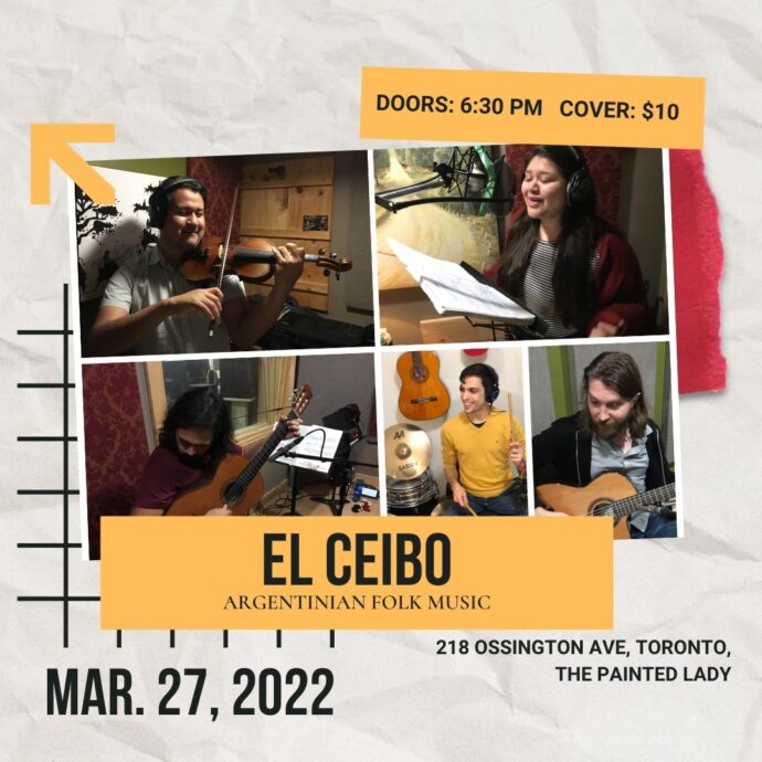 EL CEIBO WORLD MUSIC NIGHT! @ THE PAINTED LADY