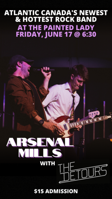 ARSENAL MILLS // THE DETOURS @ THE PAINTED LADY