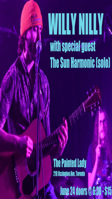 WILLY NILLY // THE SUN HARMONIC @ THE PAINTED LADY