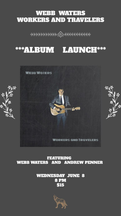 WEBB WATERS EP RELEASE @ THE PAINTED LADY
