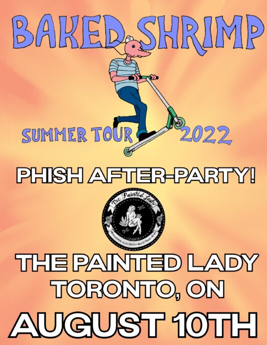 BAKED SHRIMP PHISH AFTER PARTY! @ THE PAINTED LADY