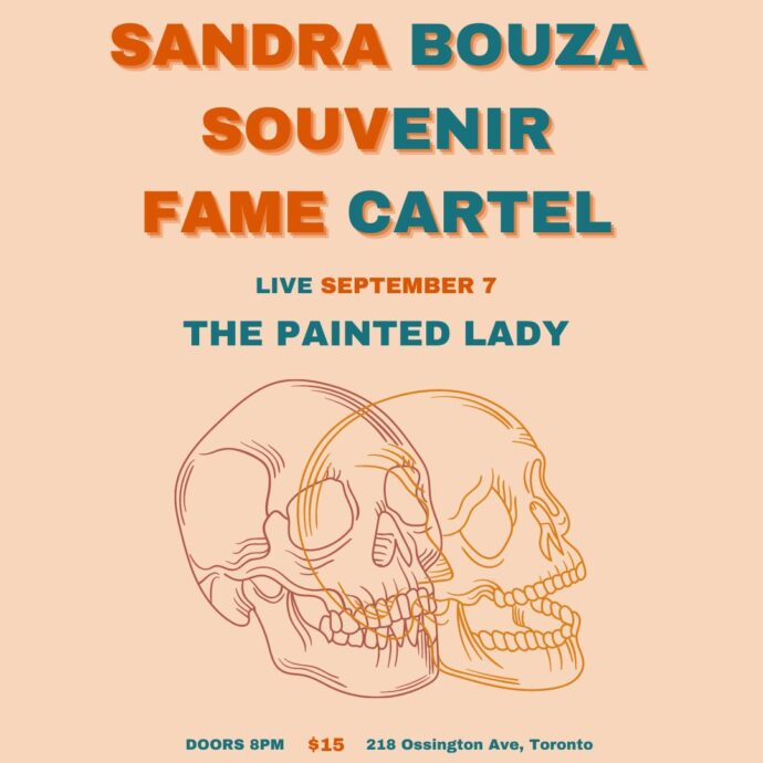 SOUVENIR // FAME CARTEL // SANDRA BOUZA @ THE PAINTED LADY