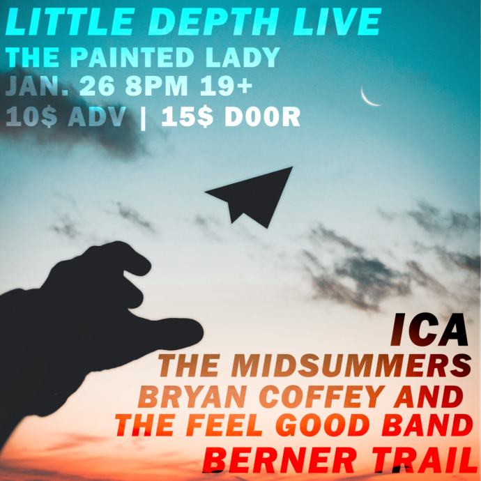 LITTLE DEPTH LIVE! @ THE PAINTED LADY