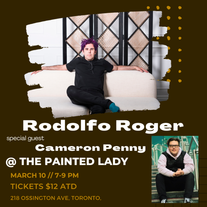 RODOLFO ROGER // CAMERON PENNY @ THE PAINTED LADY