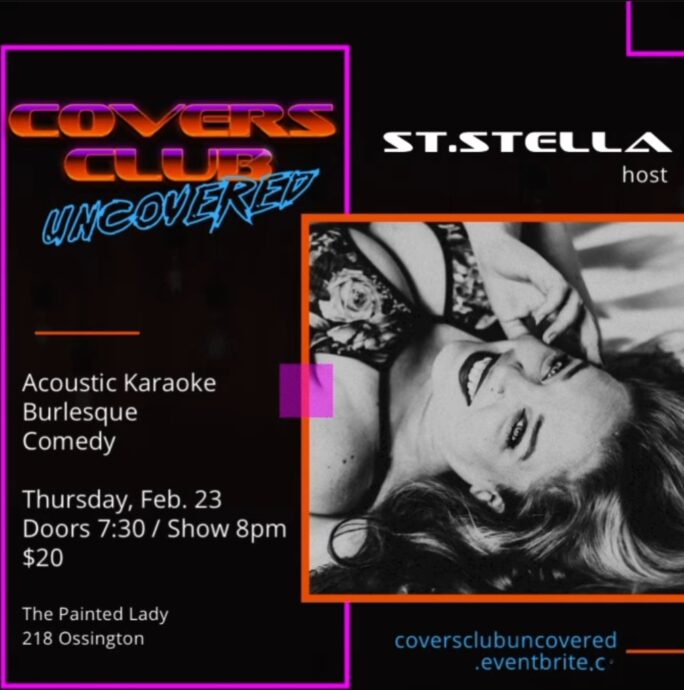 COVERS CLUB UNCOVERED @ THE PAINTED LADY