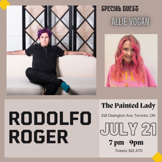 RODOLFO ROGER // ALLIE VOGAN @ THE PAINTED LADY