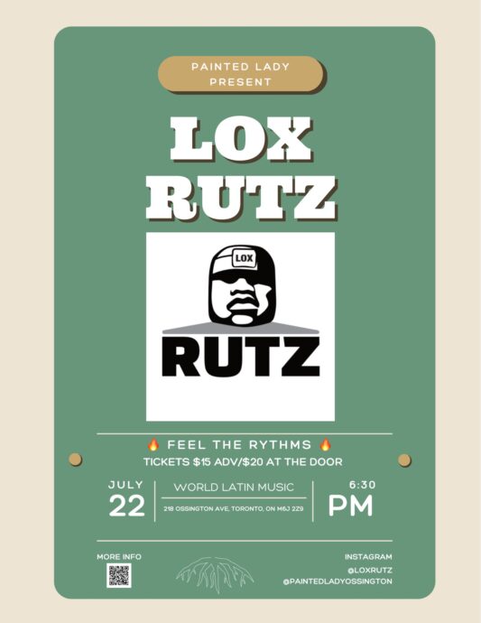 LOX RUTZ @ THE PAINTED LADY