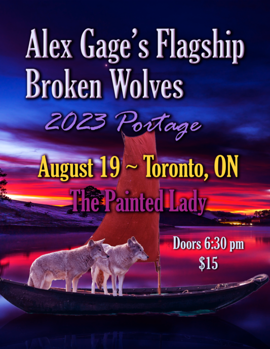 BROKEN WOLVES // ALEX GAGES FLAGSHIP @ THE PAINTED LADY