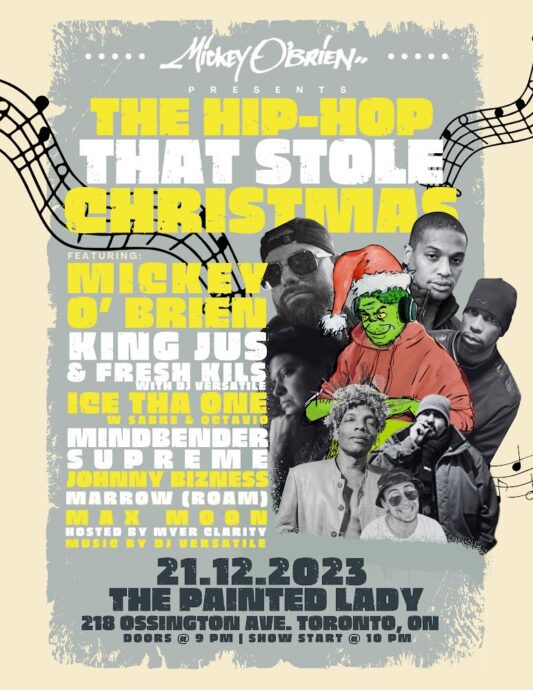 THE HIP HOP THAT STOLE CHRISTMAS @ THE PAINTED LADY