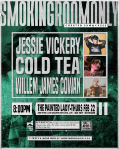 SMOKING ROOM ONLY PRESENTS... @ THE PAINTED LADY