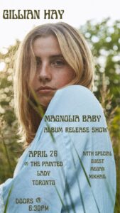 GILLIAN HAY 'MAGNOLIA BABY' EP RELEASE SHOW @ THE PAINTED LADY