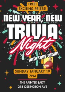 Trivia w/ Cody Crain